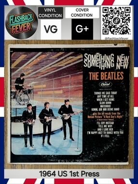 THE BEATLES•Something New•July 20, 1964 US (#T 2108) L.A., 1st Press Mono